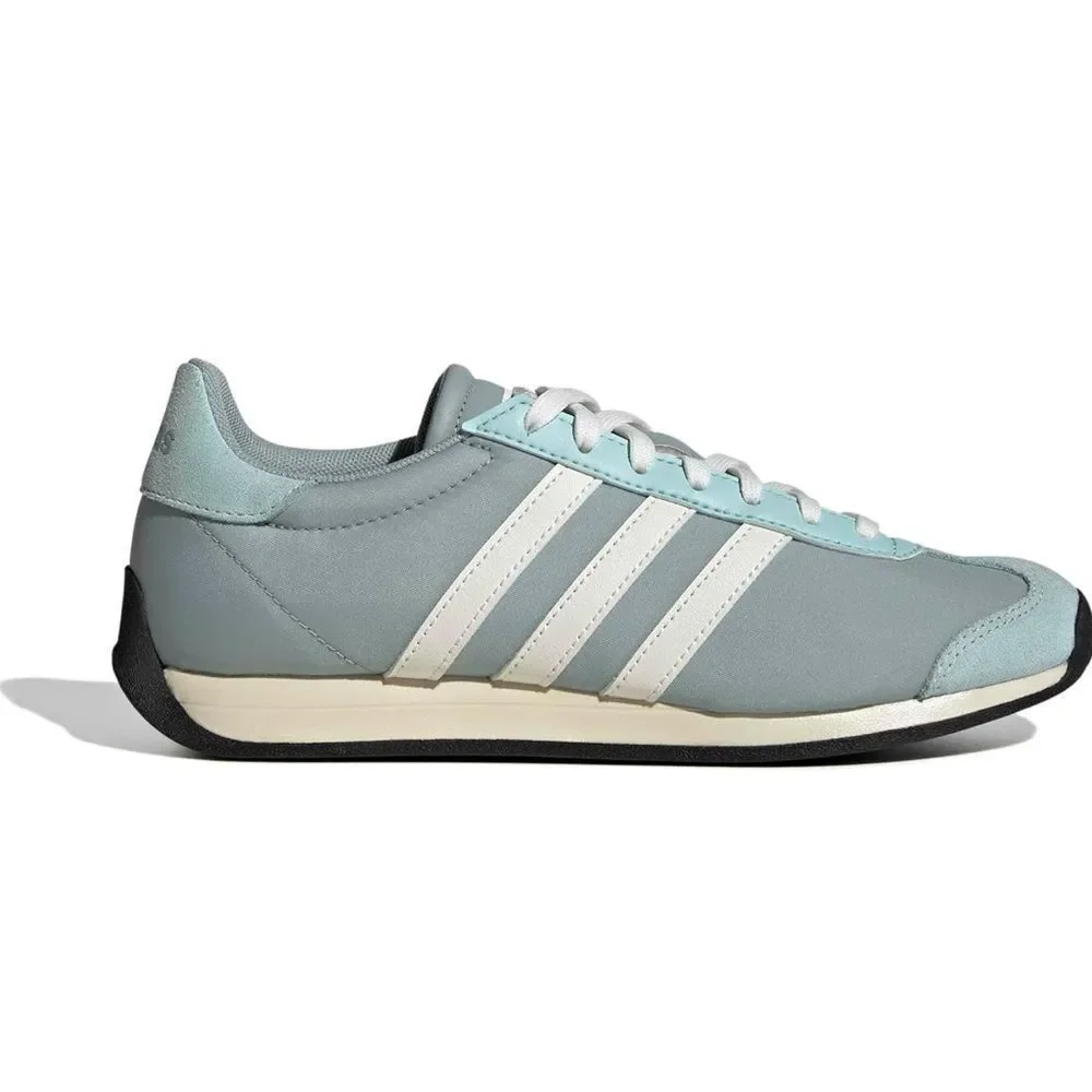 adidas Women's Athletic Shoes - Light Blue and White
